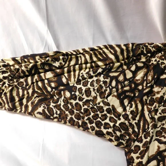 Vintage Native Wear Designs Jacket Reversible Animal Print New - Picture 6 of 6